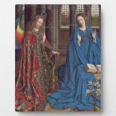 Plaque Photo L'Annonciation, ch. 1434-36 (huile sur toile) (Devant)