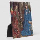 Plaque Photo L'Annonciation, ch. 1434-36 (huile sur toile) (Côté)