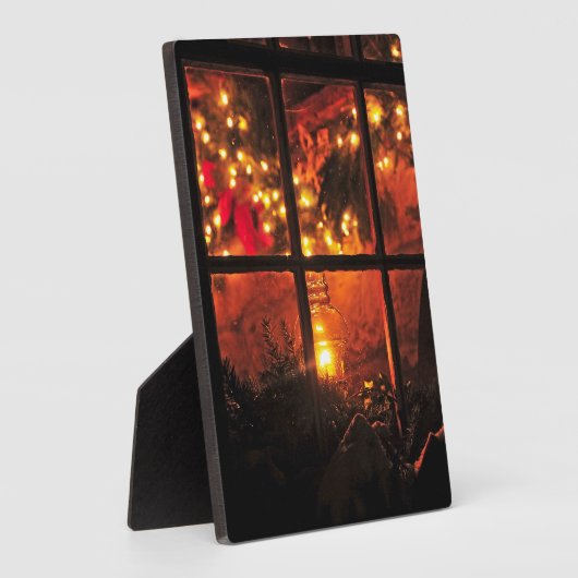 Plaque Photo Lanterne à la nuit (Côté)