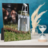 Plaque Photo Lanterne lumineuse (Côté)