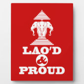 PLAQUE PHOTO LAO'D ET FIER (Devant)