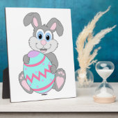 Plaque Photo Lapin de Pâques (Côté)