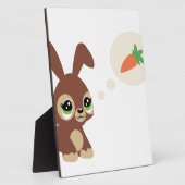 Plaque Photo lapin de pâques (Côté)