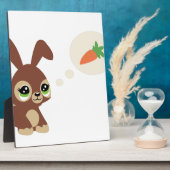 Plaque Photo lapin de pâques (Côté)