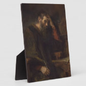 Plaque Photo L'Apôtre Paul, c.1657 (huile sur toile) (Côté)