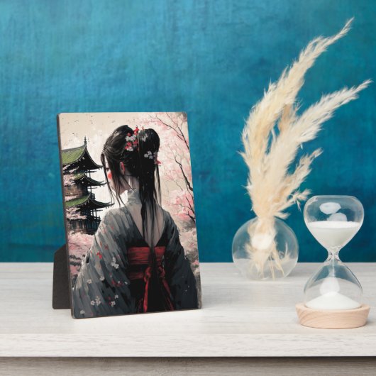 Plaque Photo Lara Japan (Côté)