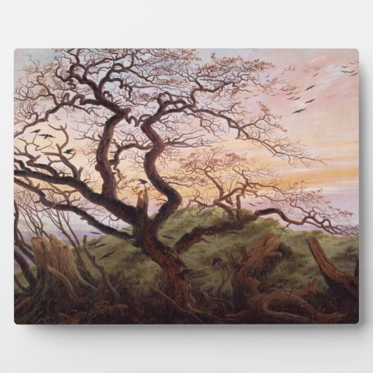 Plaque Photo L'arbre des corbeaux, 1822 (Devant)