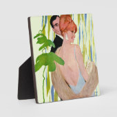 Plaque Photo L'argent dans son esprit (Recto)