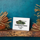 Plaque Photo L'Armée Personnalisée Qui Décède (Côté)