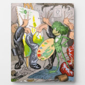 Plaque Photo L'artiste (Devant)