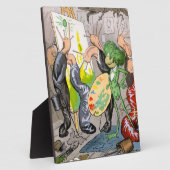 Plaque Photo L'artiste (Côté)