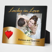 Plaque Photo Las Vegas Lucky in Love Mariage (Côté)