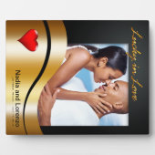 Plaque Photo Las Vegas Lucky in Love Photo Mariage (Devant)