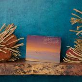 Plaque Photo L'aube brise la table Top Inspiration (Côté)