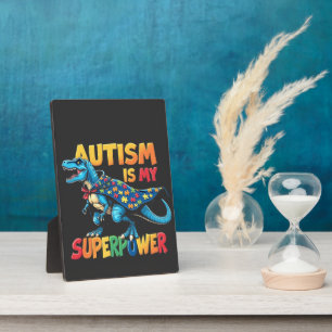 Plaque Photo L'autisme est ma superpuissance Sensibilisation su