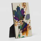 Plaque Photo L'automne laisse les couleurs royales (Côté)