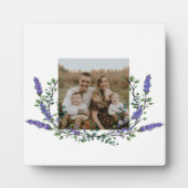 Plaque Photo Lavande et Eucalyptus violet fleuri botanique (Devant)