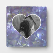 Plaque Photo Lavande hydrangée violette fleurie (Devant)