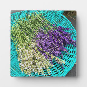 Plaque Photo Lavender