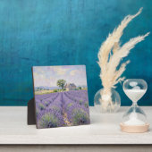 Plaque Photo Lavender Fields Provence Cottage Impressionist (Insitu)