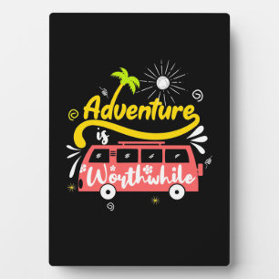 Plaque Photo L'Aventure Cadeau D'Anniversaire Vaut La Peine