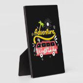 Plaque Photo L'Aventure Cadeau D'Anniversaire Vaut La Peine (Côté)