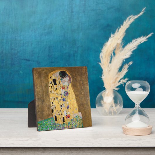 Plaque Photo Le baiser de Gustav Klimt (Insitu)