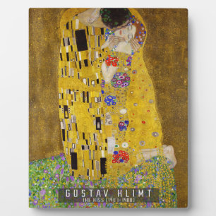 Plaque Photo Le baiser - Gustav Klimt