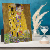 Plaque Photo Le baiser - Gustav Klimt (Côté)