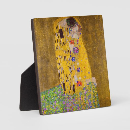 Plaque Photo Le baiser | Gustav Klimt | (Recto)