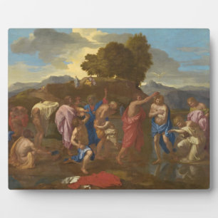 Plaque Photo Le baptême du Christ, 1641-42