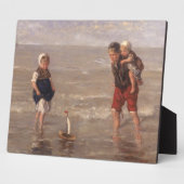 Plaque Photo Le bateau à jouets (Côté)