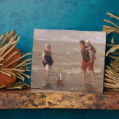 Plaque Photo Le bateau à jouets (Côté)