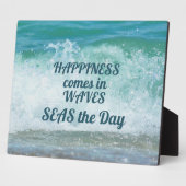 Plaque Photo Le bonheur arrive en Waves SEAS Day (Côté)