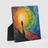 Plaque Photo Le bord de la dimension (Recto)