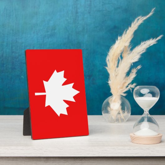 Plaque Photo Le Canada A Établi 1867 Anniversaire 150 Ans (Côté)