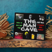 PLAQUE PHOTO LE CANVAS DE L'HOMME CAVE (Côté)