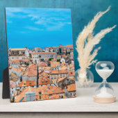 Plaque Photo Le centre historique de Dubrovnik (Côté)