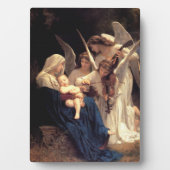Plaque Photo Le chant des anges, Bouguereau (Devant)