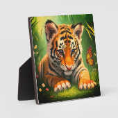 Plaque Photo Le chasseur silencieux (Recto)