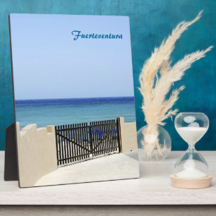 Plaque Photo Le chemin vers la mer