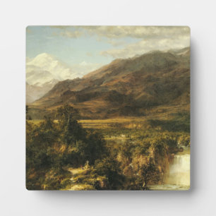 Plaque Photo Le Cœur des Andes par Frederic Edwin Church