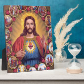 Plaque Photo Le Coeur Sacré De Jésus (Côté)