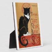 Plaque Photo Le Conversation Noir et Blanc Français (Côté)