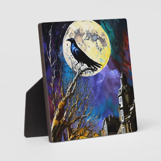 Plaque Photo Le Corbeau, Plus (Recto)