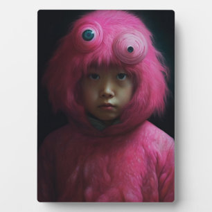 Plaque Photo Le costume de monstre