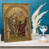 Plaque Photo Le couronnement de la Vierge (Côté)