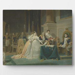 Plaque Photo Le divorce de l'impératrice Joséphine (1763-1814) 