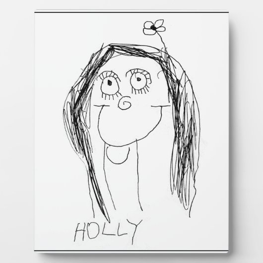 Plaque Photo Le Drawing de Your Child (Devant)