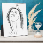 Plaque Photo Le Drawing de Your Child (Côté)